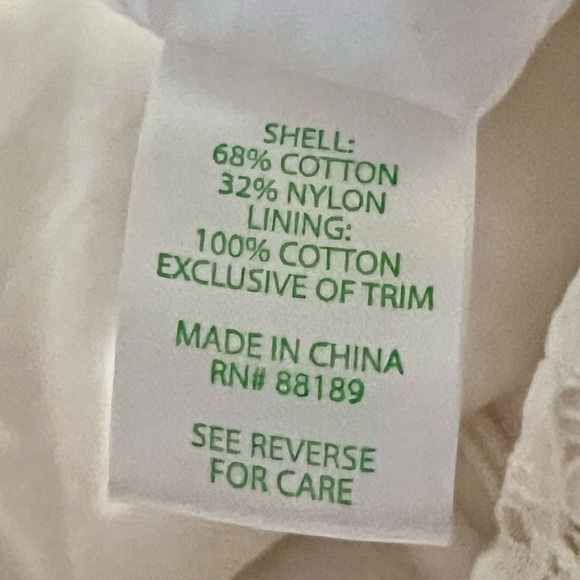 Lilly Pulitzer White Lace Dress | Size 8 - Picture 6 of 9